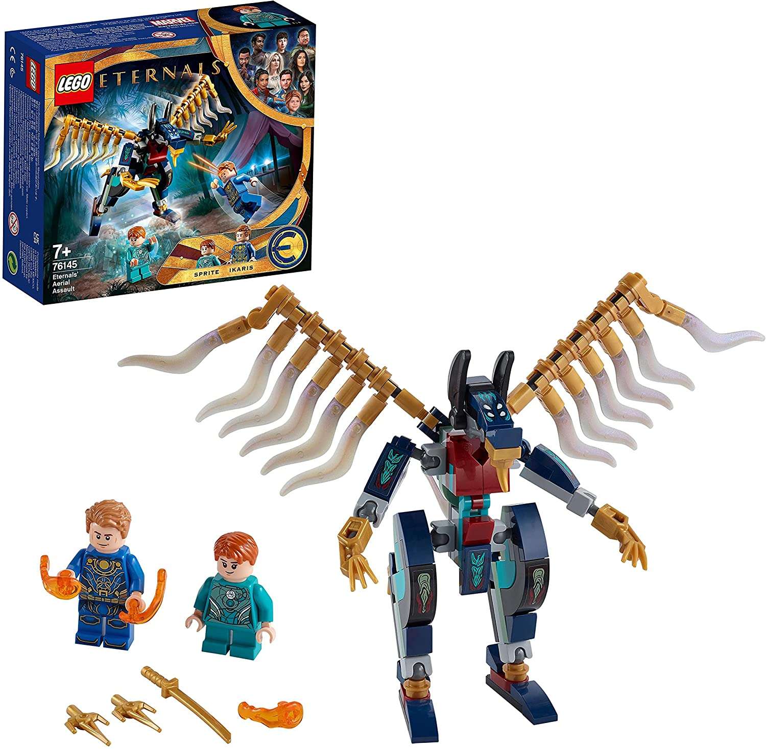 LEGO Marvel Super Heroes Eternals Aerial Assault Set 76145 - Brick