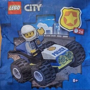 LEGO City Police Buggy Paper Foil Pack Set 952302 (Bagged)