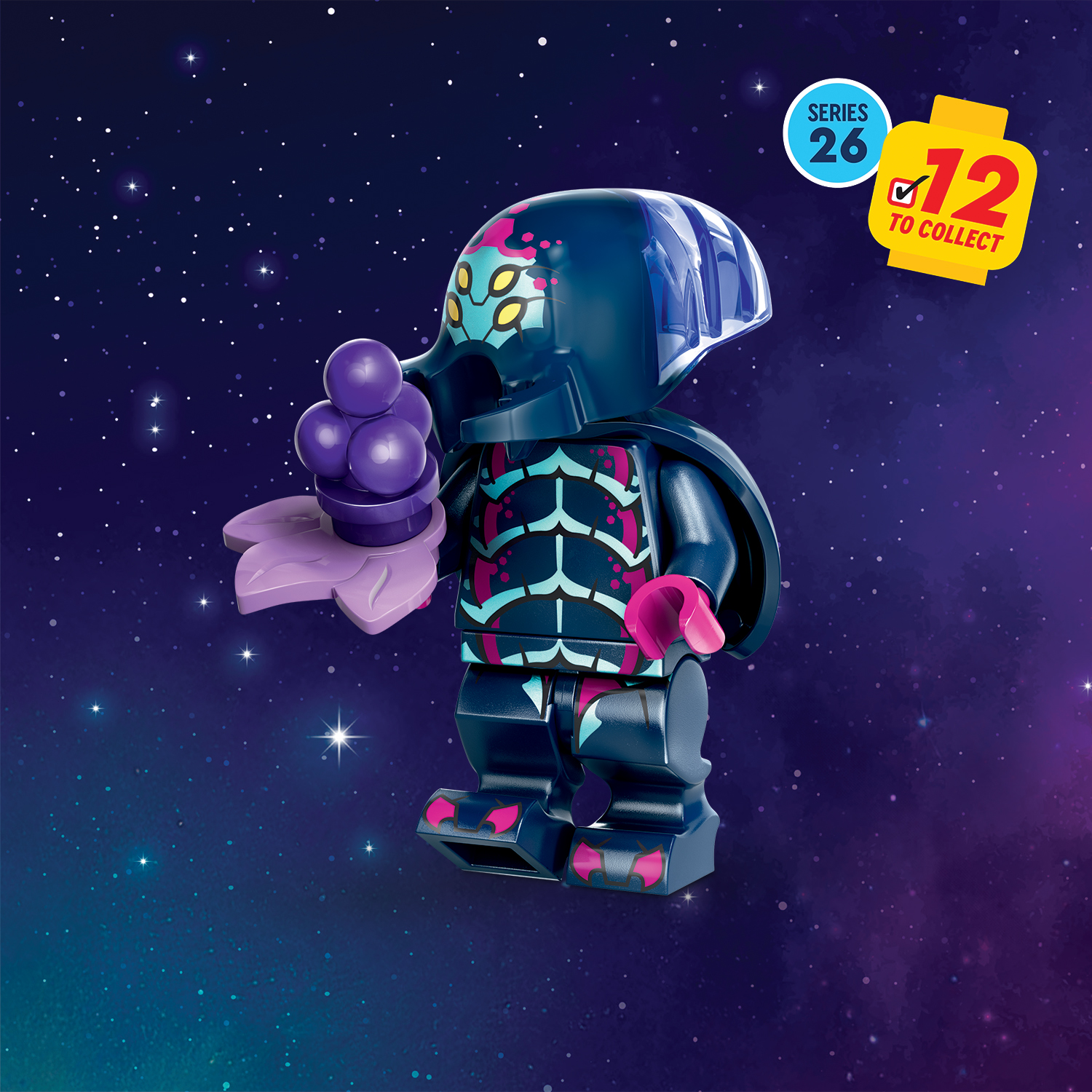 LEGO Minifigures Series 26 Space Series 71046 - Alien Beetlezoid - Supplied in Grip Seal Bags Without Boxes #10