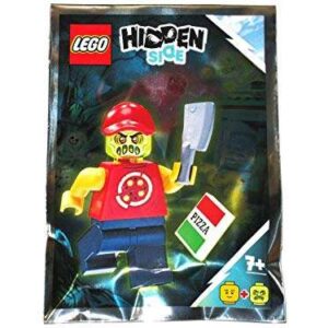 Blue Ocean LEGO Hidden Side Possessed Pizza Delivery Man Minifigure Foil Pack Set 791902 (Bagged)