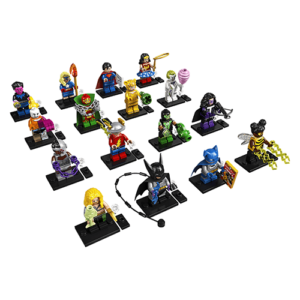 DC Super Heroes Minifigures Series Complete Collection of 16 LEGO Minifigures 71026