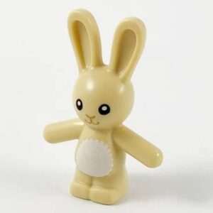 LEGO Animal City Tan Bunny Rabbit Standing Minifigure