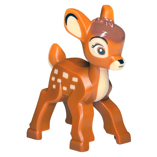 LEGO Animal Disney Dark Orange Deer Bambi Minifigure from 43230