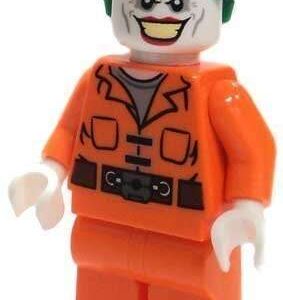 LEGO DC Comics Batman Minifigure Joker Orange Prison Suit from 10937