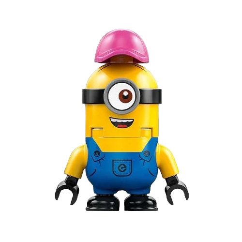 LEGO Despicable Me Minion Mel with Pink Cap Minifigure from 75581