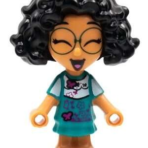 LEGO Disney Encanto Mirabel Closed Eyes Minifigure Micro Doll from 43200