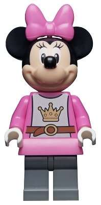 LEGO Disney Minnie Mouse Knight Minifigure from 10780