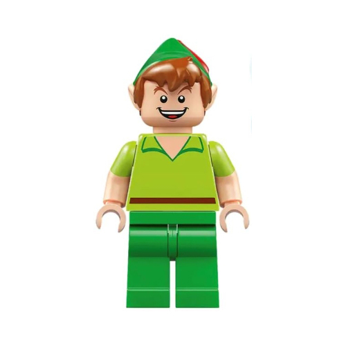 LEGO Disney Peter Pan Bright Green Legs Minifigure from 43212