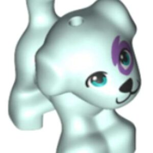 LEGO Friends Baby Puppy Dog Standing Animal Minifigure (Aqua)