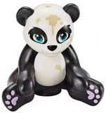 LEGO Friends Panda Sitting Animal Minifigure (Black)