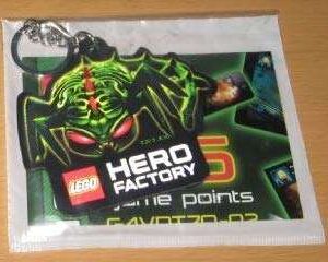 LEGO Hero Factory 3D keyring / keychain 6031651