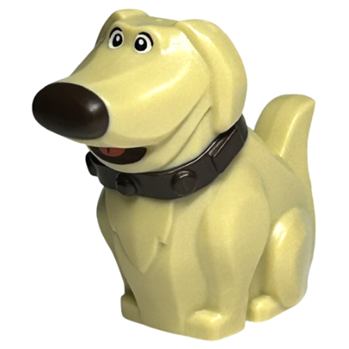 LEGO Ideas Animal Dug Golden Retriever Dog Minifigure from Up From 43217