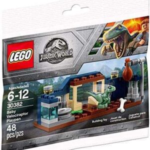 LEGO Jurassic World Baby Velociraptor Playpen Polybag 30382