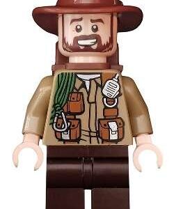 LEGO Jurassic World Sinjin Prescott + Backpack Minifigure from 75935