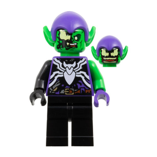 LEGO Marvel Super Heroes Green Goblin Venomised Minifigure from 76279