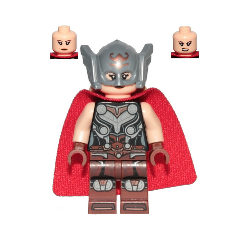 LEGO Marvel Super Heroes Mighty Thor (Jane Foster) Minifigure from 76208