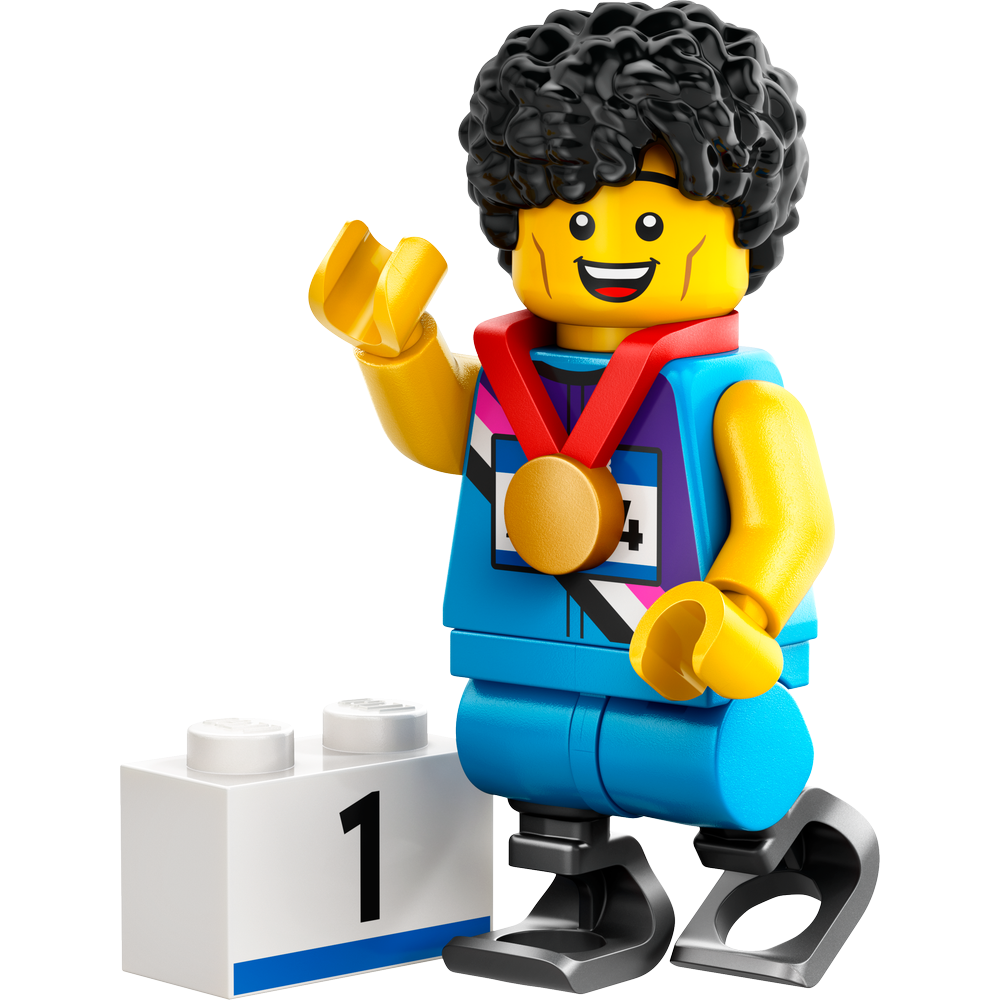 LEGO Minifigures Series 25 Sprinter 71045 - Supplied in Grip Seal Bag Without Box