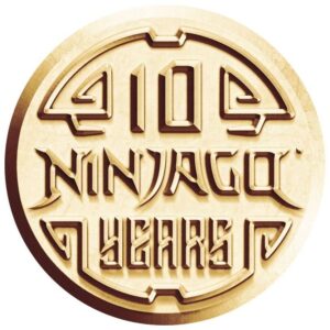 LEGO NINJAGO Legacy 10th Anniversary Collectors Coin