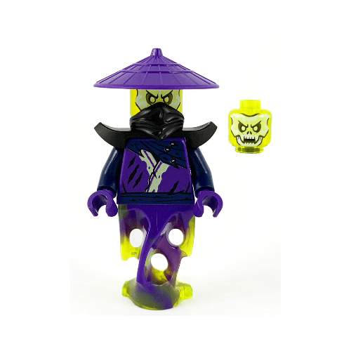 LEGO Ninjago Minifigure Ghost with Shoulder Armour from 71738