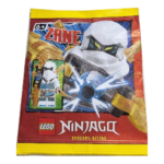 LEGO Ninjago Zane Dragons Rising Ninja Minifigure Paper Foil Pack Set 892401