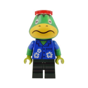 LEGO Animal Crossing Kapp'n Sea Turtle Nintendo Minifigure from 77048