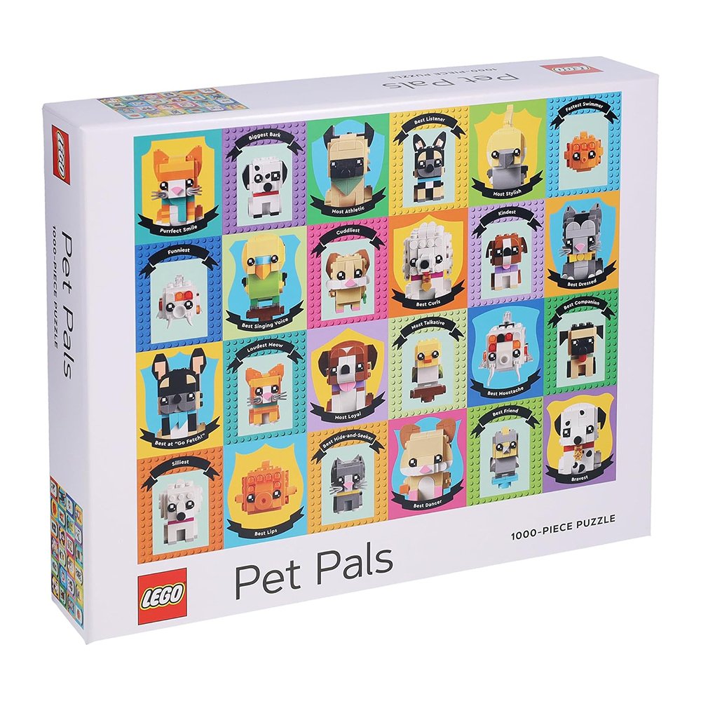 LEGO Pet Pals 1000 Piece LEGO Jigsaw Puzzle