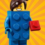 LEGO Series 18 BRICK SUIT GIRL Minifigure (#03/17) - Bagged 71021