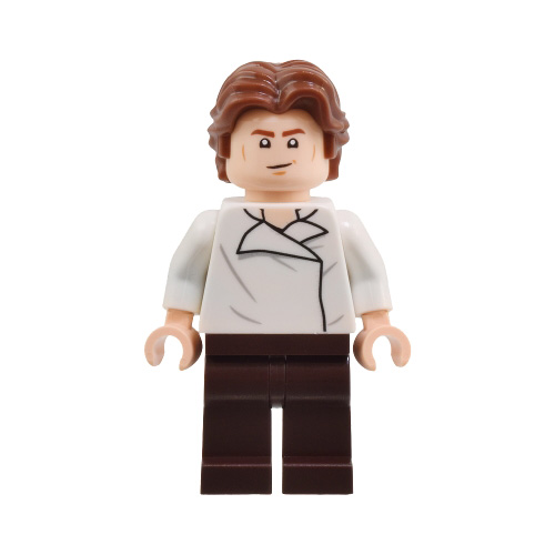 LEGO Star Wars Han Solo in White Shirt Minifigure from 75396