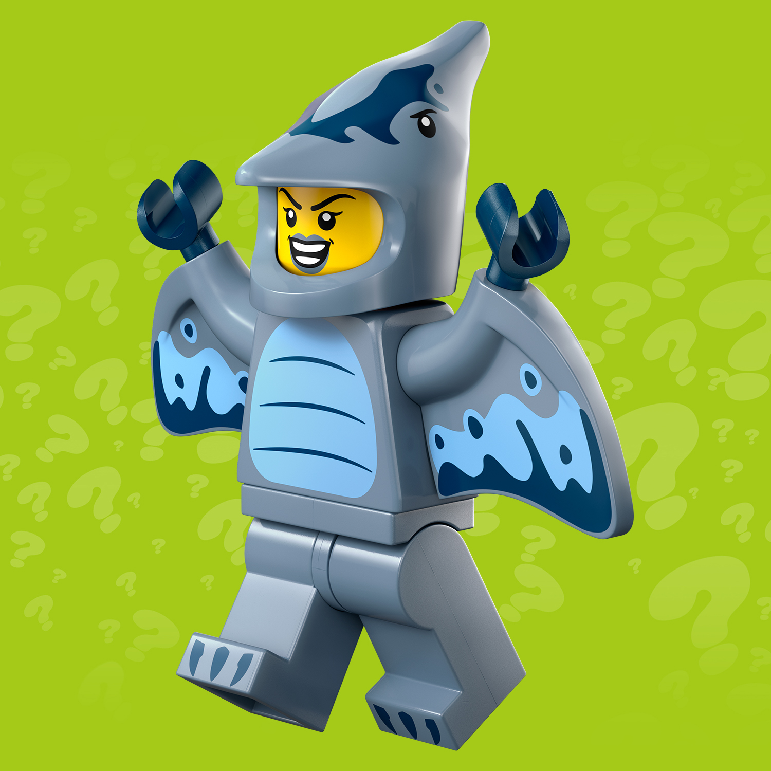 LEGO Minifigures Series 27 Pterodactyl Costume Fan #6 Minifigure 71048 - Without Box