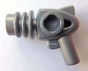 LEGO Minifigure Accessory Flat Silver Space Ray Gun Weapon