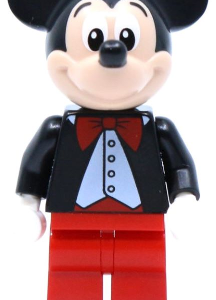 LEGO Disney Mickey Mouse Tuxedo Minifigure from 40478