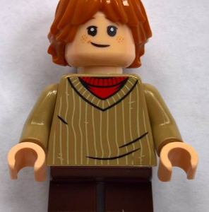 LEGO Harry Potter: Ron Weasley Minifigure from 75953
