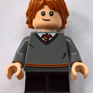 LEGO Harry Potter Ron Weasley Gryffindor Minifigure from 75954