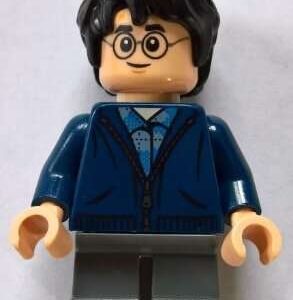 LEGO Harry Potter Dark Blue Zip Up Minifigure from 75950