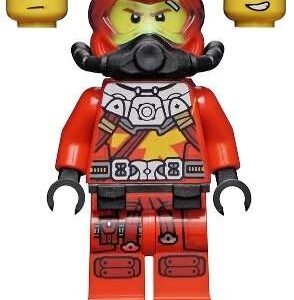 LEGO Ninjago Seabound Kai Scuba Gear Minifigure from 71756