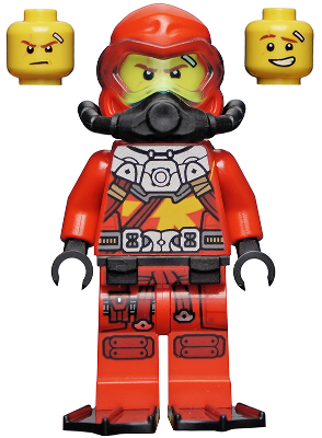 LEGO Ninjago Seabound Scuba Kai Minifigure From 71756