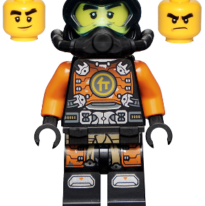 LEGO Ninjago Seabound Cole Minifigure from 71756