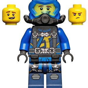 LEGO Ninjago Seabound Jay Minifigure from 71756