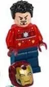 LEGO Marvel Super Heroes Iron Man in Festive Sweater Minifigure from 76196
