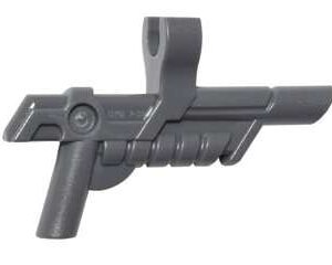 LEGO Minifigure Dark Bluish Gray Weapon Gun, Blaster with Clip