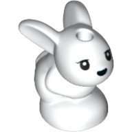 LEGO City White Bunny Rabbit Minifigure Accessory