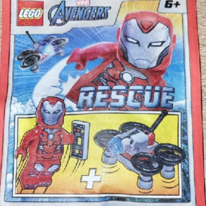 LEGO Marvel Super Heroes Iron Man Rescue with Drone Paper Bag Set 242217