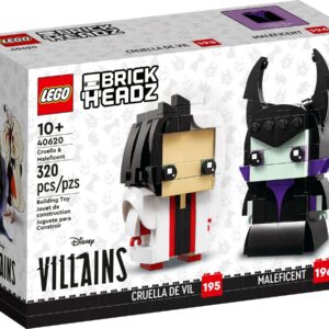 LEGO Brickheadz Disney Cruella De Vil and Maleficent Set 40620