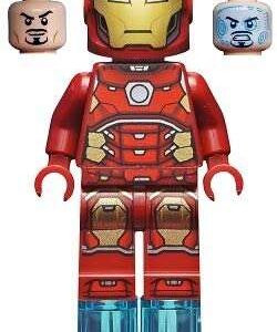 LEGO Super Heroes Iron Man Silver Hexagon Minifigure from 76152
