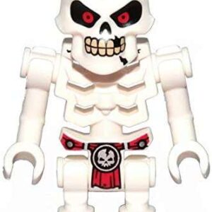 LEGO Ninjago Skulkin Skeleton Minifigure from 112007