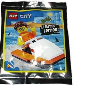 LEGO City Guy on Water Scooter Foil Pack Set 952008