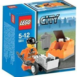 LEGO City Public Works Worker Set 5611 (Damaged Box)