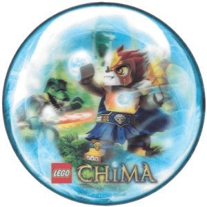 LEGO Legends of Chima Round Lenticular 3D Card 6031639