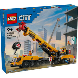 LEGO City Yellow Mobile Construction Crane Toy Set 60409