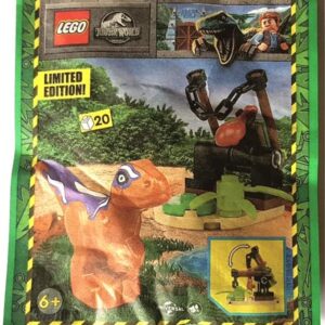 LEGO Jurassic World Raptor and Trap Paper Foil Pack Set 122326 (Bagged)